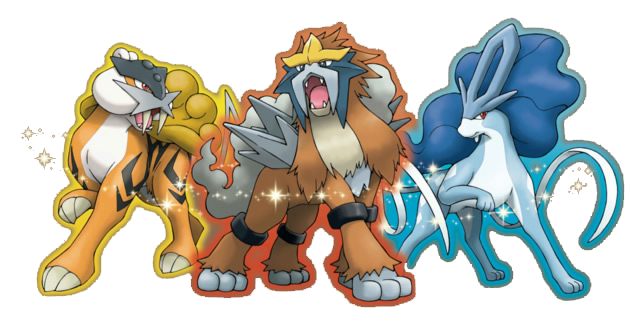 Shiny Legendary Beasts